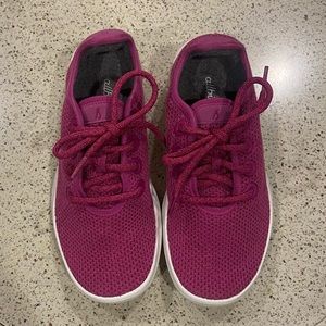 Allbirds Tree Runners Sneakers Women's Size 6 Fuchsia